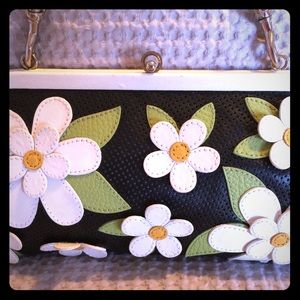 Isabella Fiore leather framed handbag.